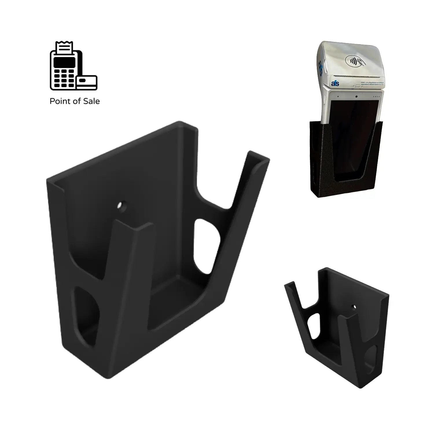 Base de Pared Universal Terminal de Punto de Venta (TPV) - JiD Bases y Accesorios