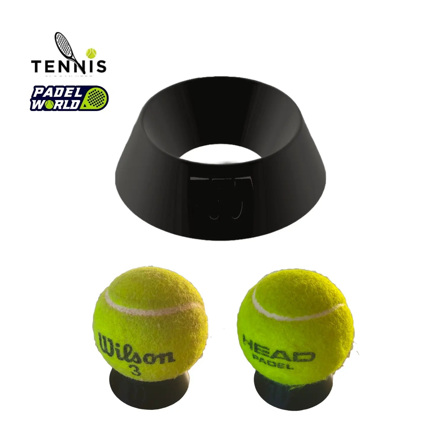 Base Exhibidora de Escritorio para Pelotas de Tenis y Pádel - JiD Bases y Accesorios