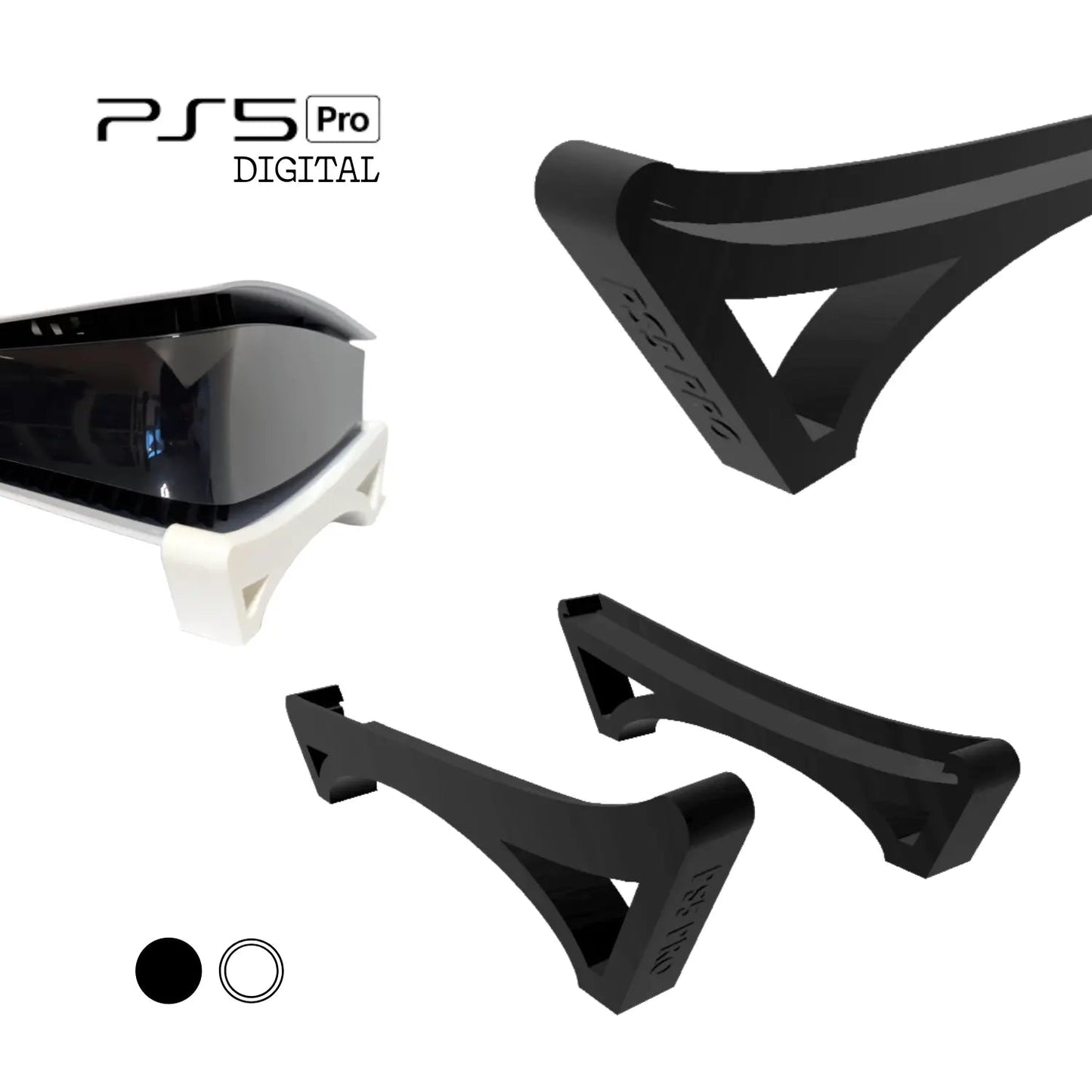 Base Horizontal Consola Ps5 Pro Versión Digital - JiD Bases y Accesorios