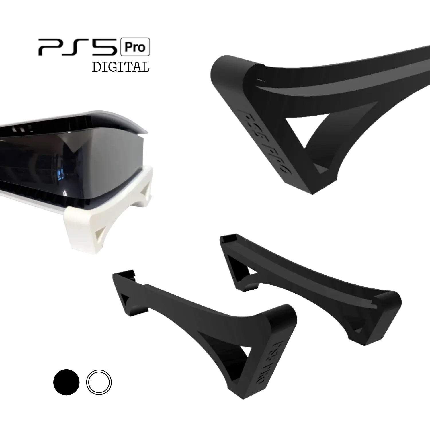 Base Horizontal Consola Ps5 Pro Versión Digital - JiD Bases y Accesorios