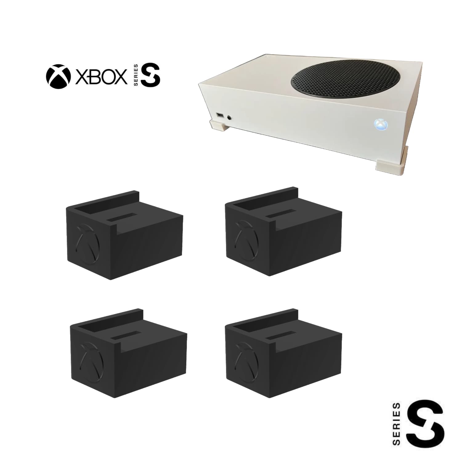 Base Horizontal Xbox Series S - JiD Bases y Accesorios
