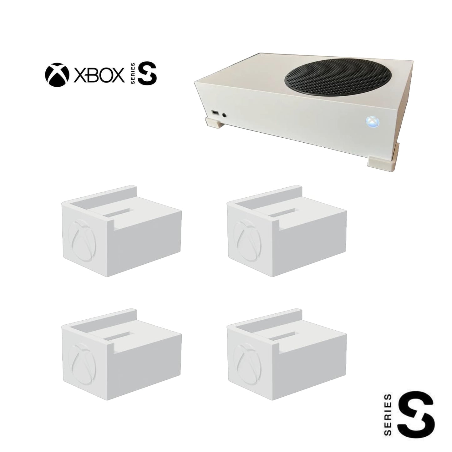 Base Horizontal Xbox Series S - JiD Bases y Accesorios