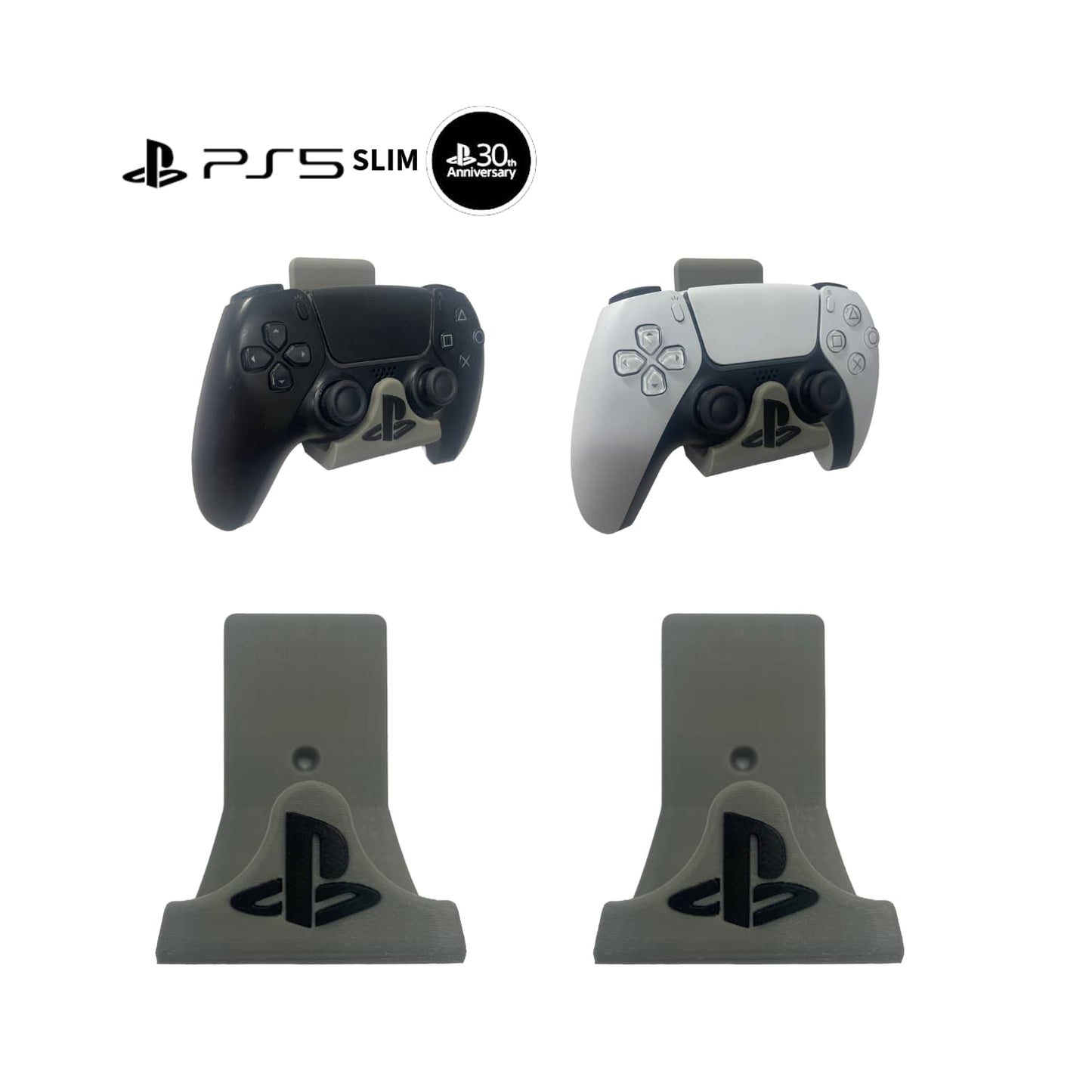 Base Pared Control Ps5 30 Aniversario (Gray Edition) - JiD Bases y Accesorios