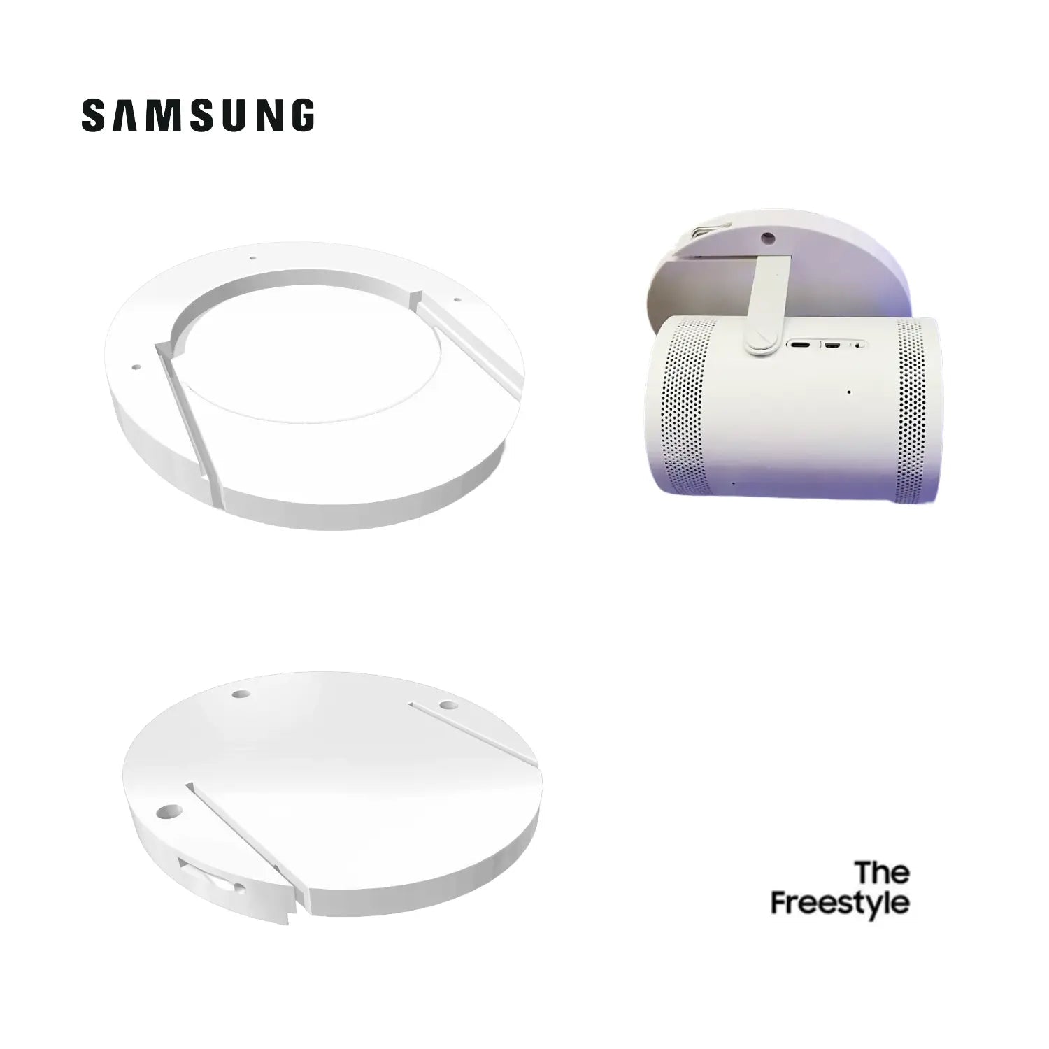 Base Pared / Techo Proyector Samsung The Freestyle V2 - JiD Bases y Accesorios