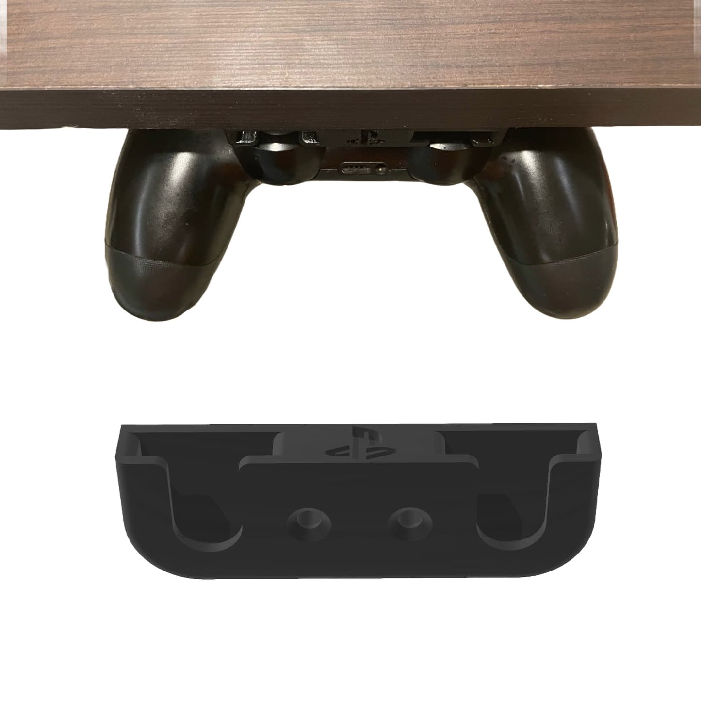 Base Riel Bajo Escritorio o Repisa Control PlayStation 4 - JiD Bases y Accesorios