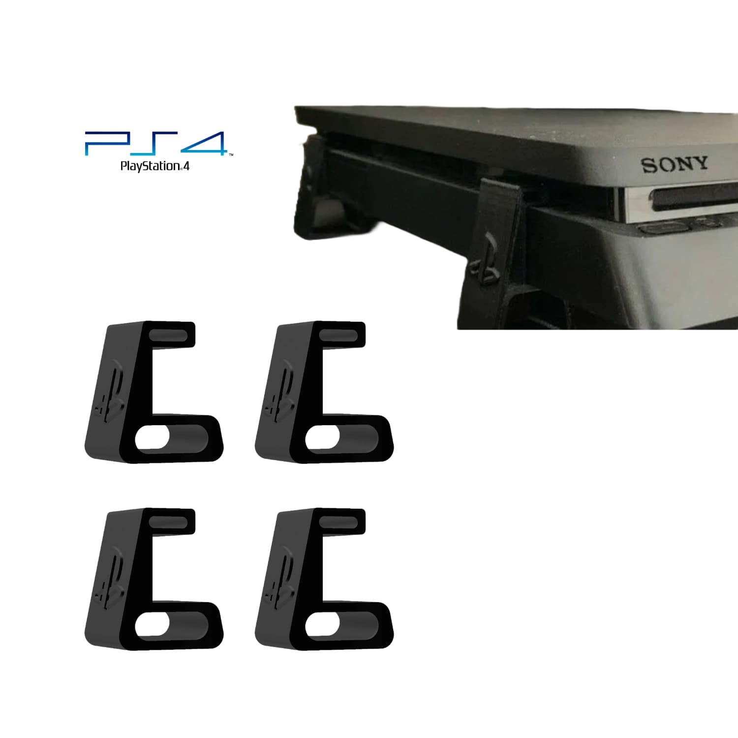 Bases Horizontal PS4 Slim - JiD Bases y Accesorios