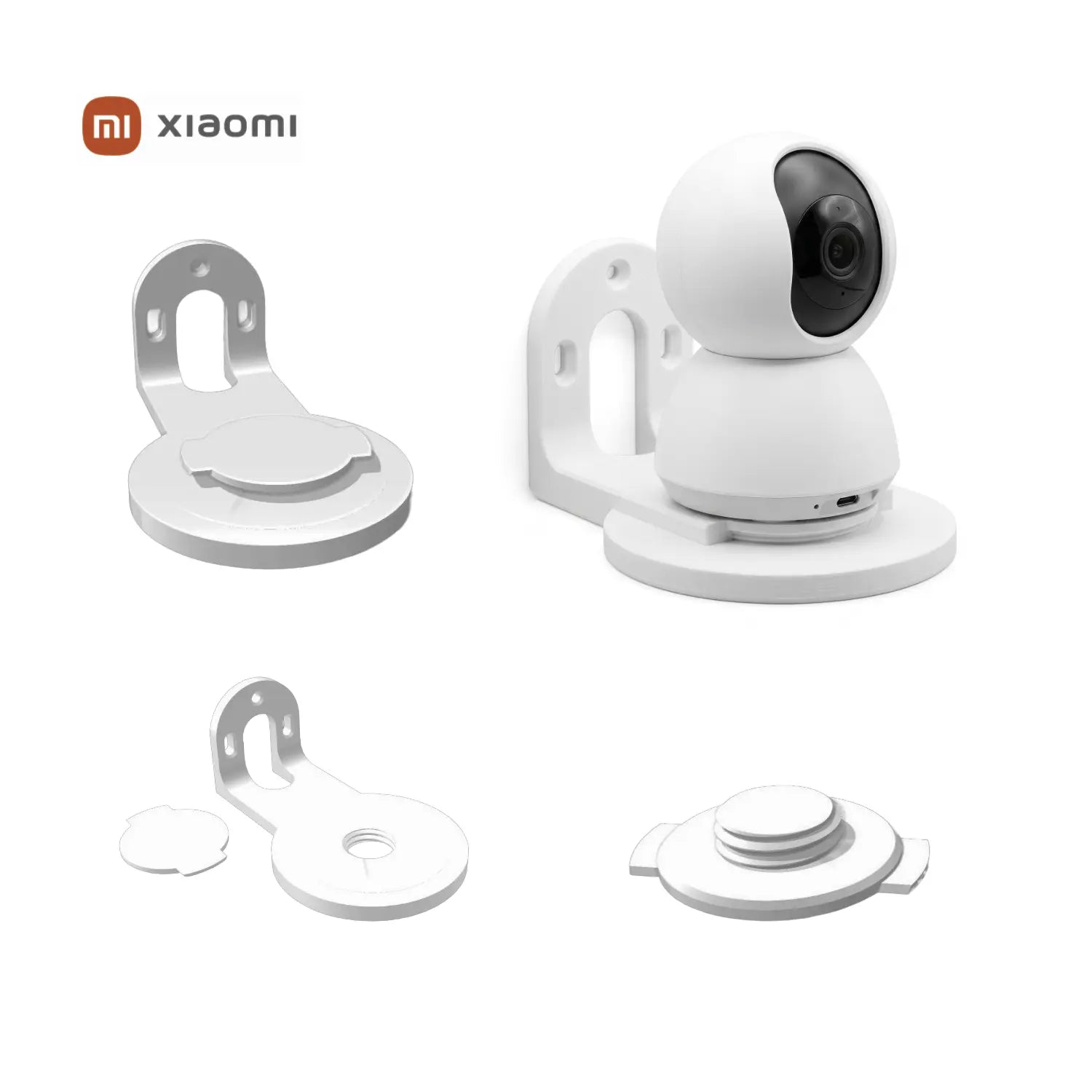 Base De Pared Cámara Xiaomi C200 C300 C400 C500 Mi 360°