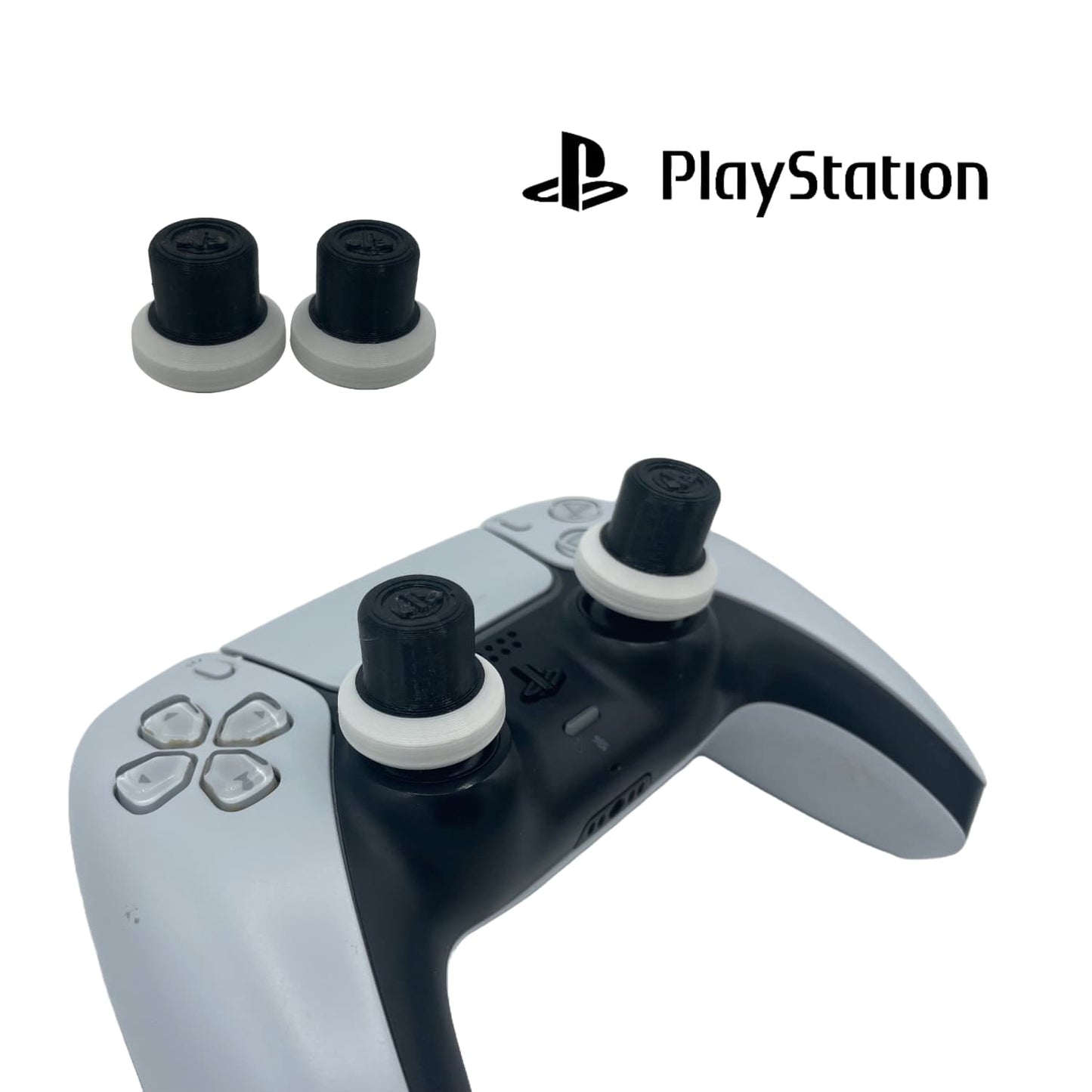 GRIPS para PS5 - Pack de 2 Extensiones para Joystick - JiD Bases y Accesorios