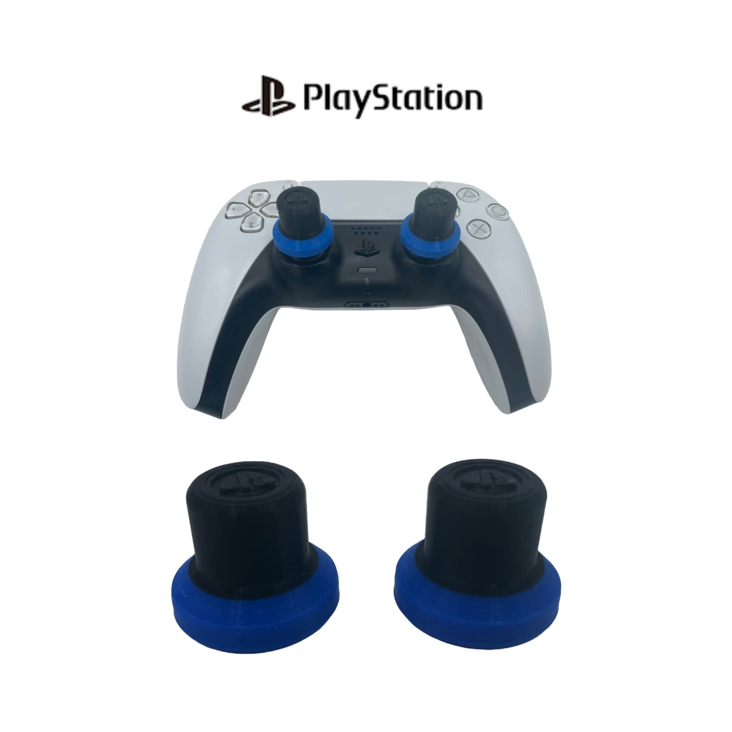 GRIPS para PS5 - Pack de 2 Extensiones para Joystick - JiD Bases y Accesorios