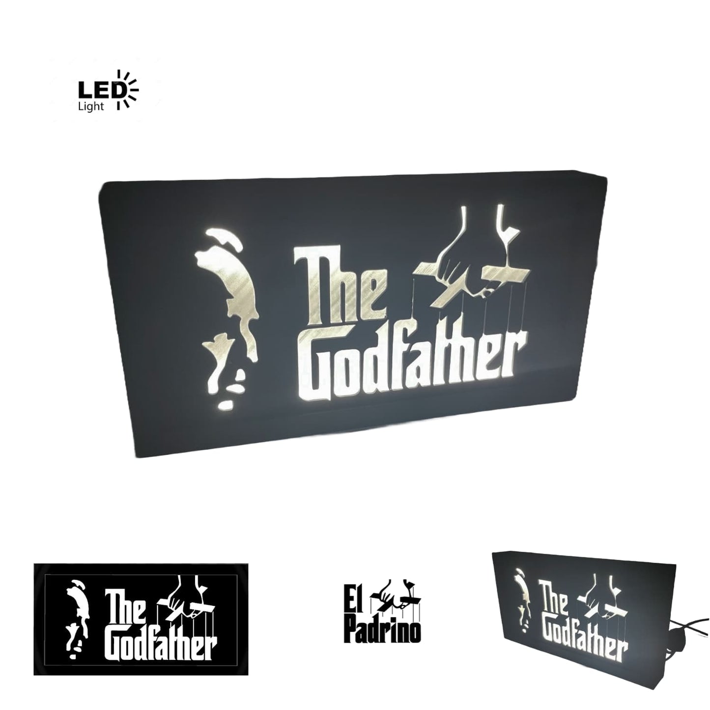 Lámpara Decorativa LED "The Godfather" - JiD Bases y Accesorios