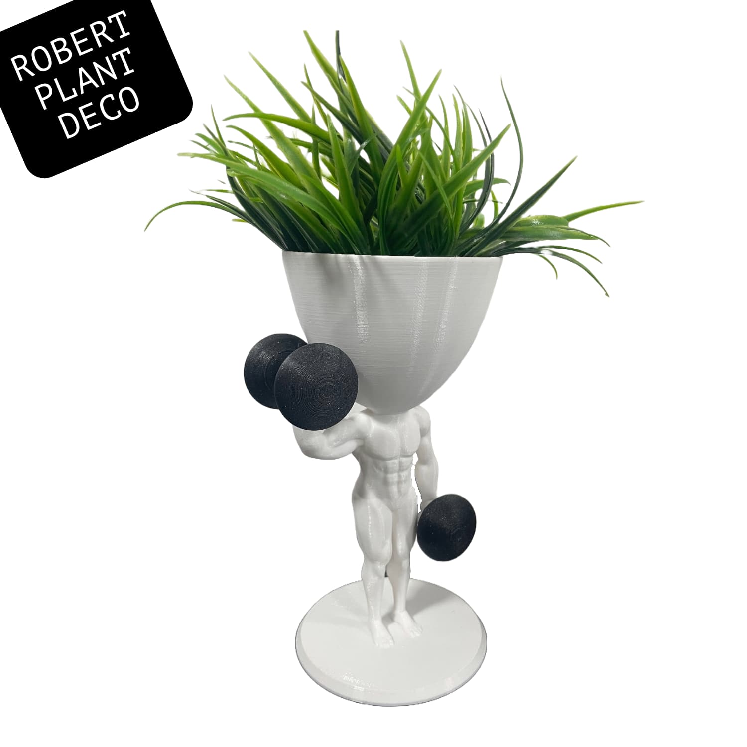 Matero Decorativo Deco Plant Fitness - JiD Bases y Accesorios