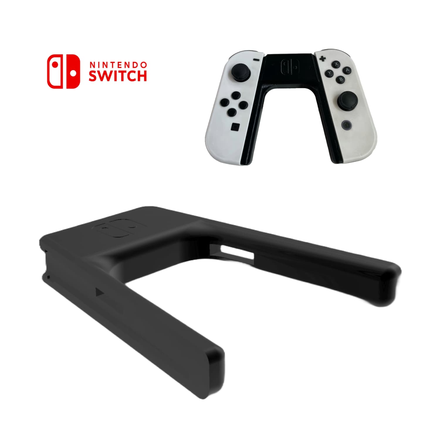 Nintendo Switch OLED Grip (Agarre) - JiD Bases y Accesorios