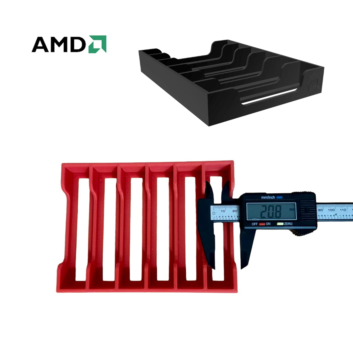 Organizador Universal Discos Duros de 3.5" SLIM - JiD Bases y Accesorios