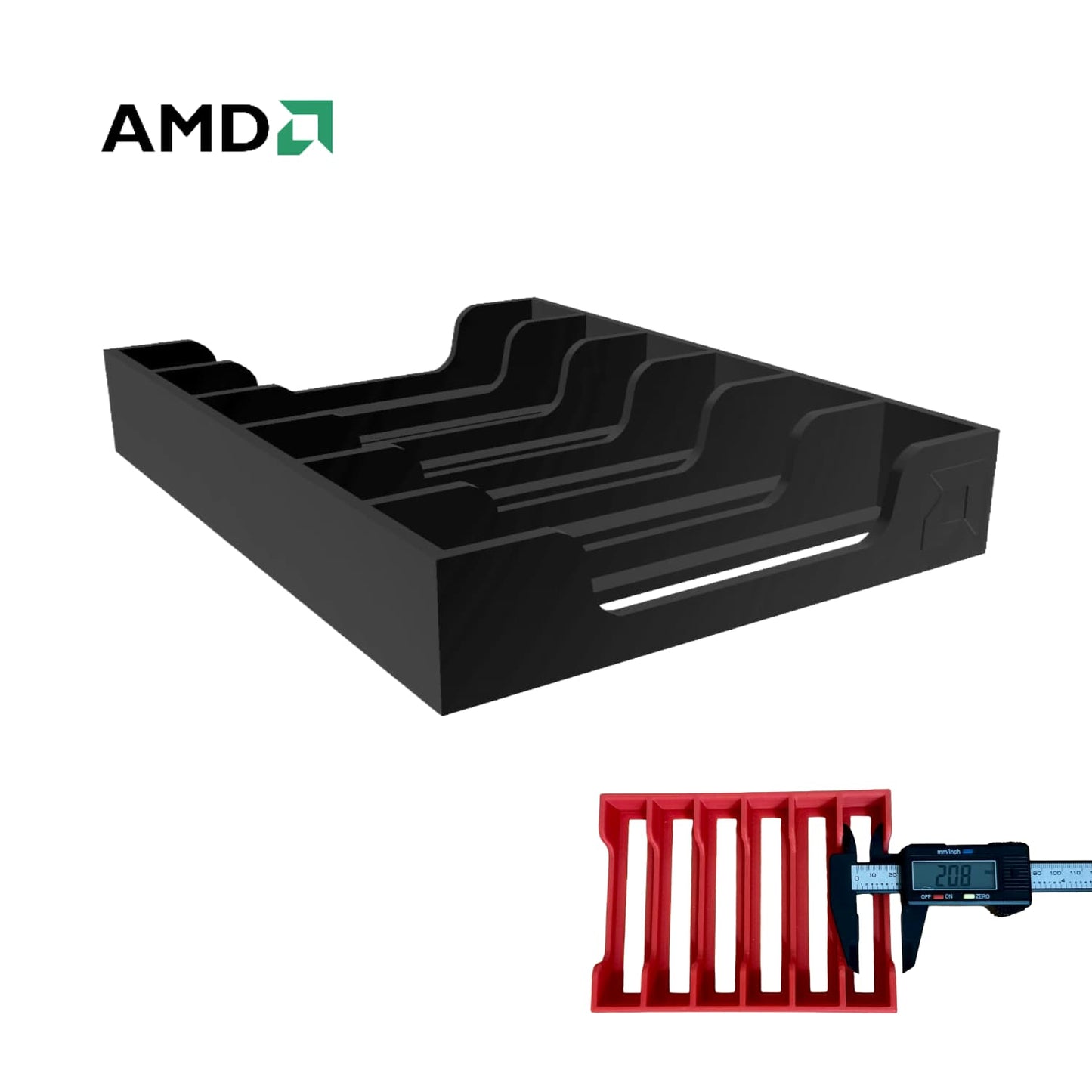 Organizador Universal Discos Duros de 3.5" SLIM - JiD Bases y Accesorios