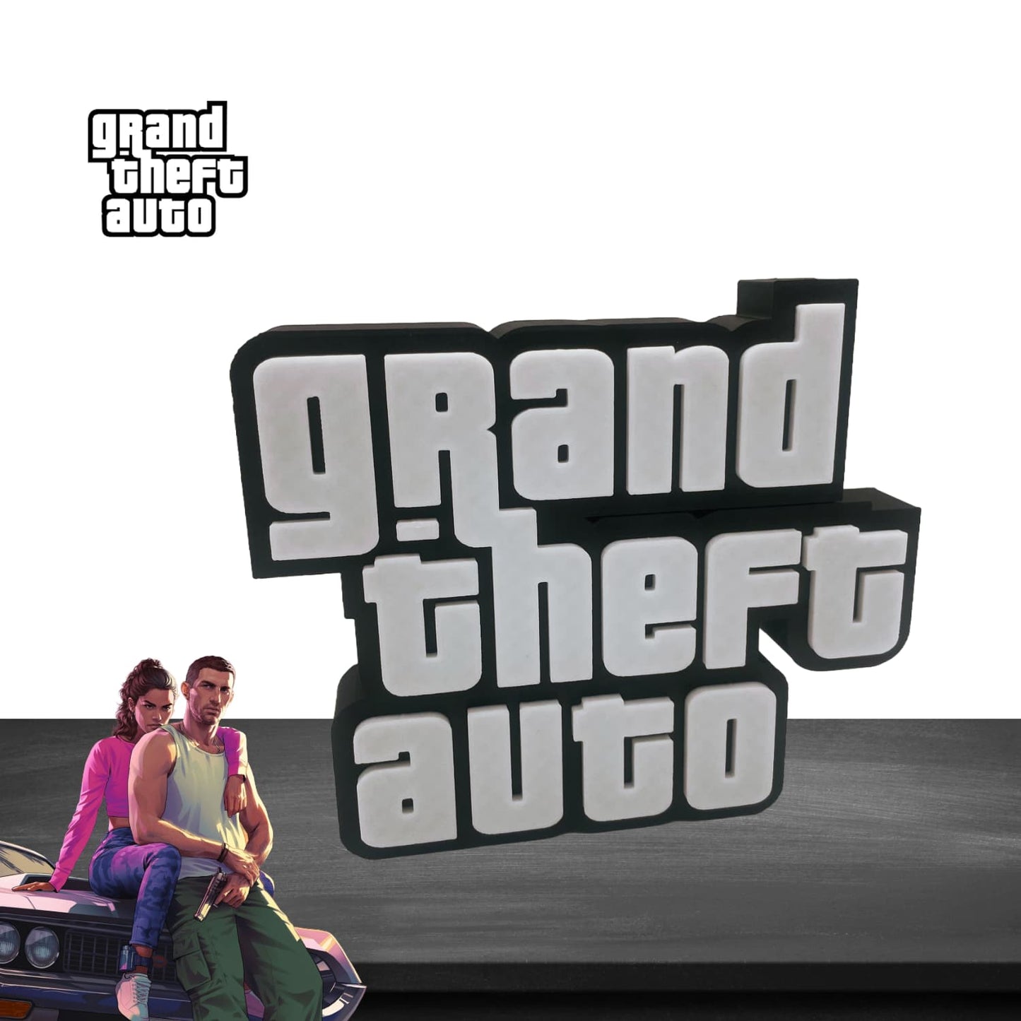 Pieza Decorativa Grand Theft Auto - JiD Bases y Accesorios
