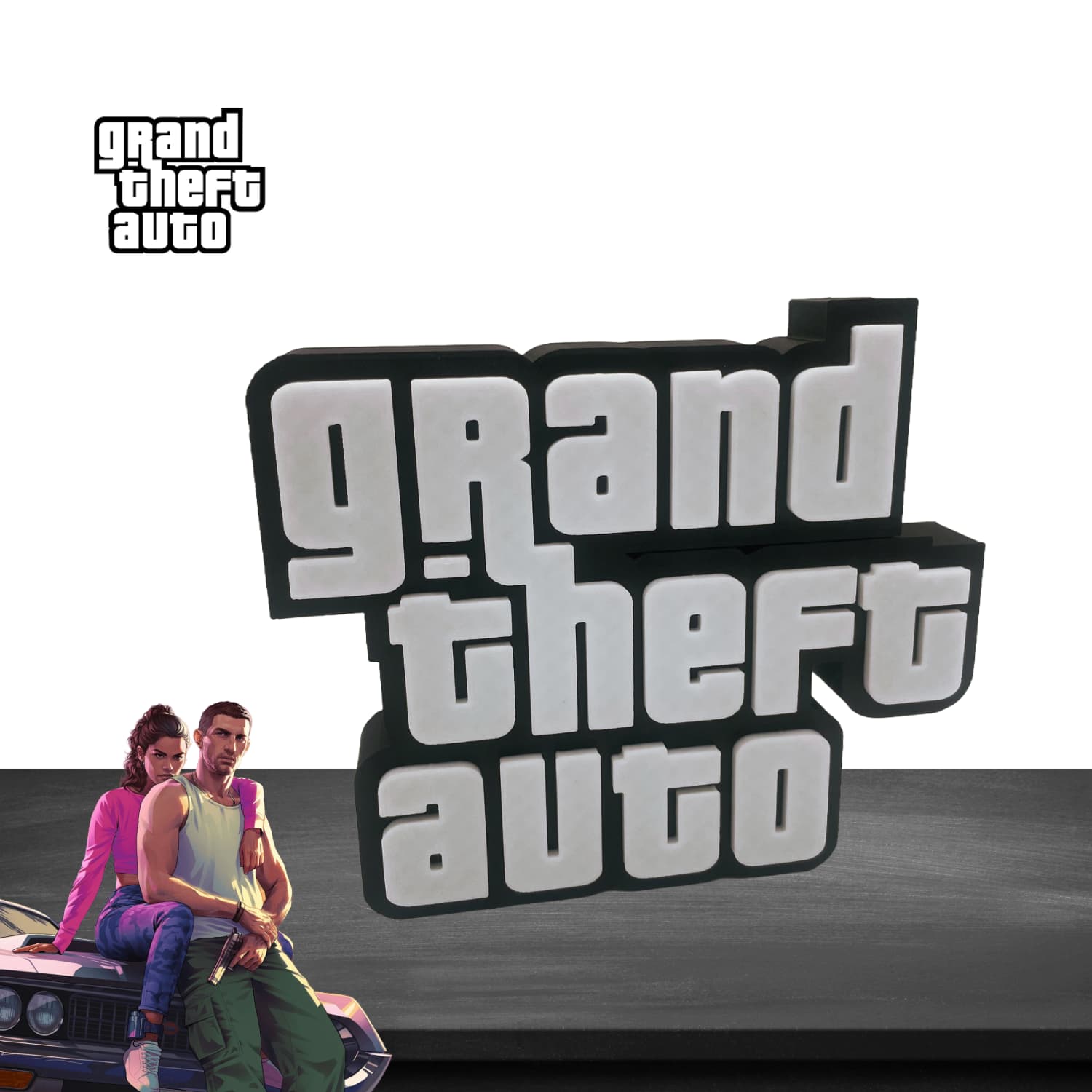 Pieza Decorativa Grand Theft Auto - JiD Bases y Accesorios