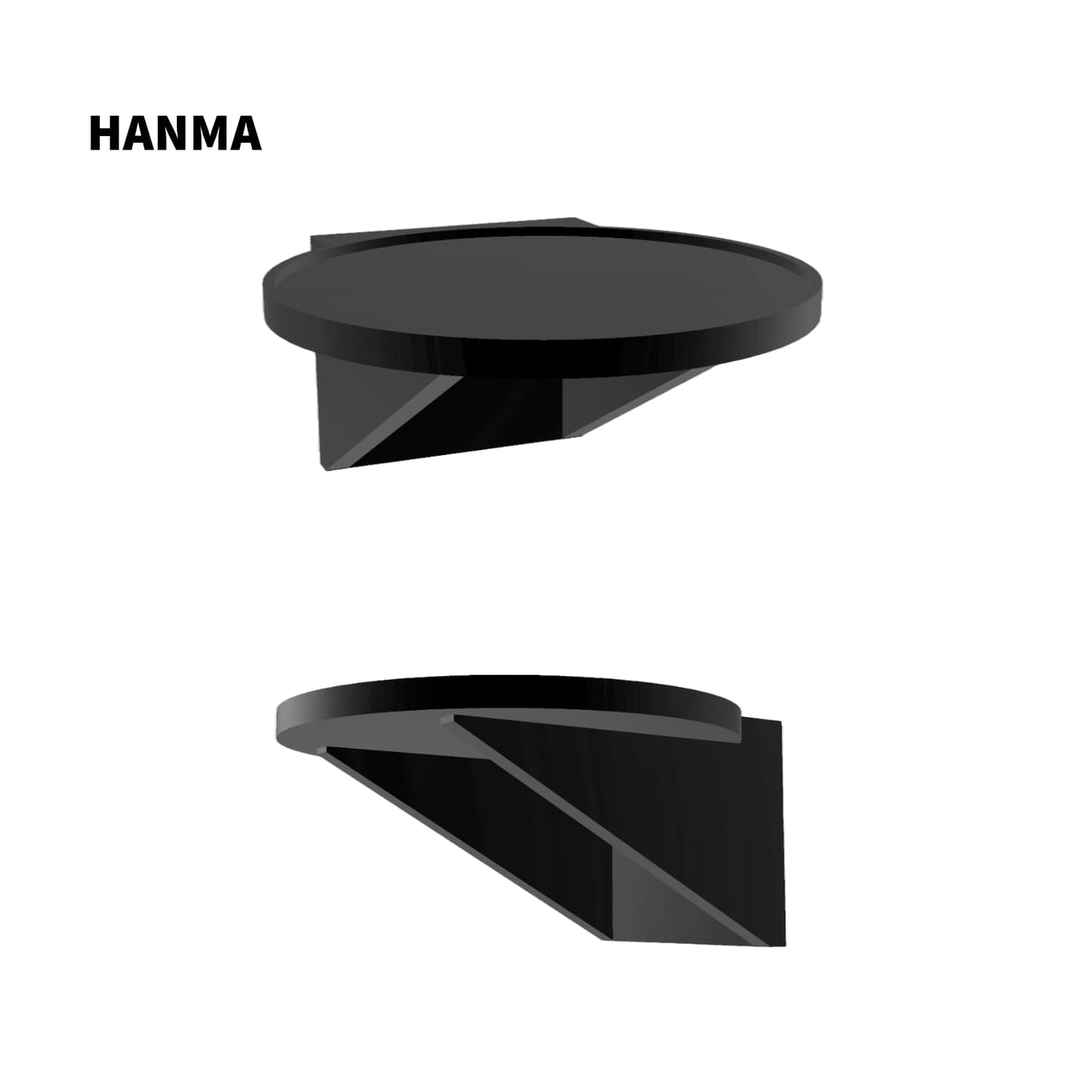 Repisa Multipropósito Circular 10cm / Organiza con Estilo - JiD Bases y Accesorios