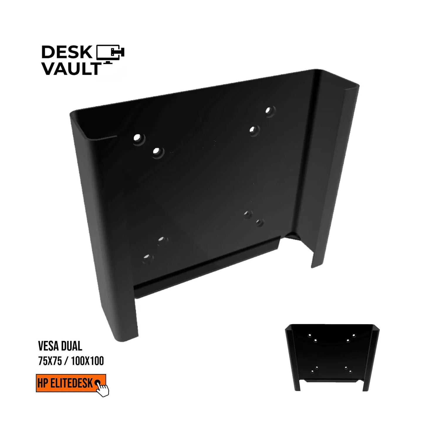 Soporte VESA DUAL HP EliteDesk Mini G3 G4 G5 - JiD Bases y Accesorios