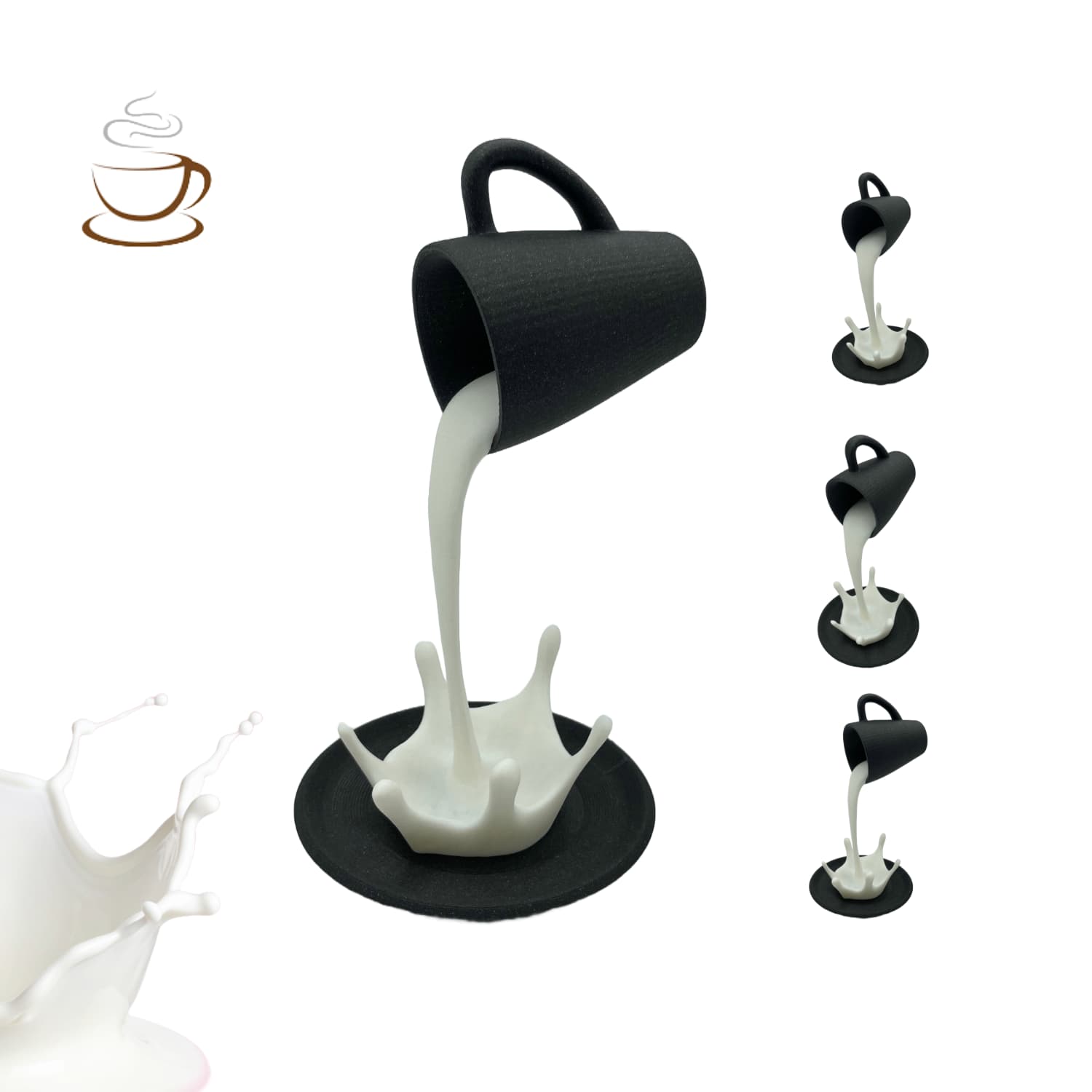 Taza Decorativa Flotante “Splash” - JiD Bases y Accesorios